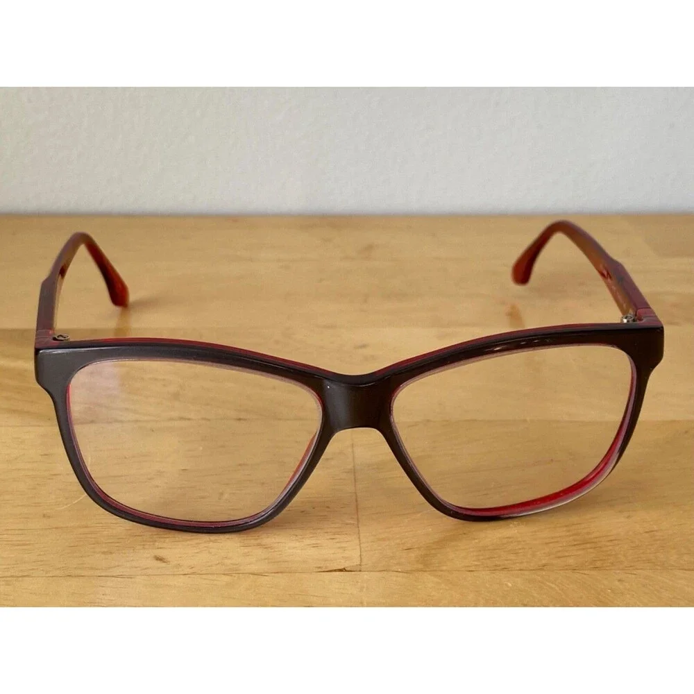 Claire Goldsmith Williams Silver Claret 53-14 140 Eyeglasses Frame